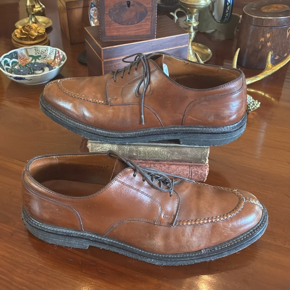 Alden Tan Leather Men\'s Oxfords